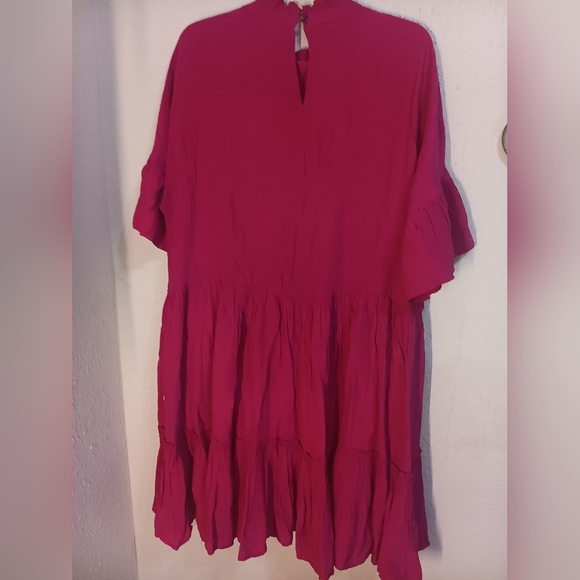 Scotch & Soda Vibrant Red Midi Dress - Picture 6 of 11